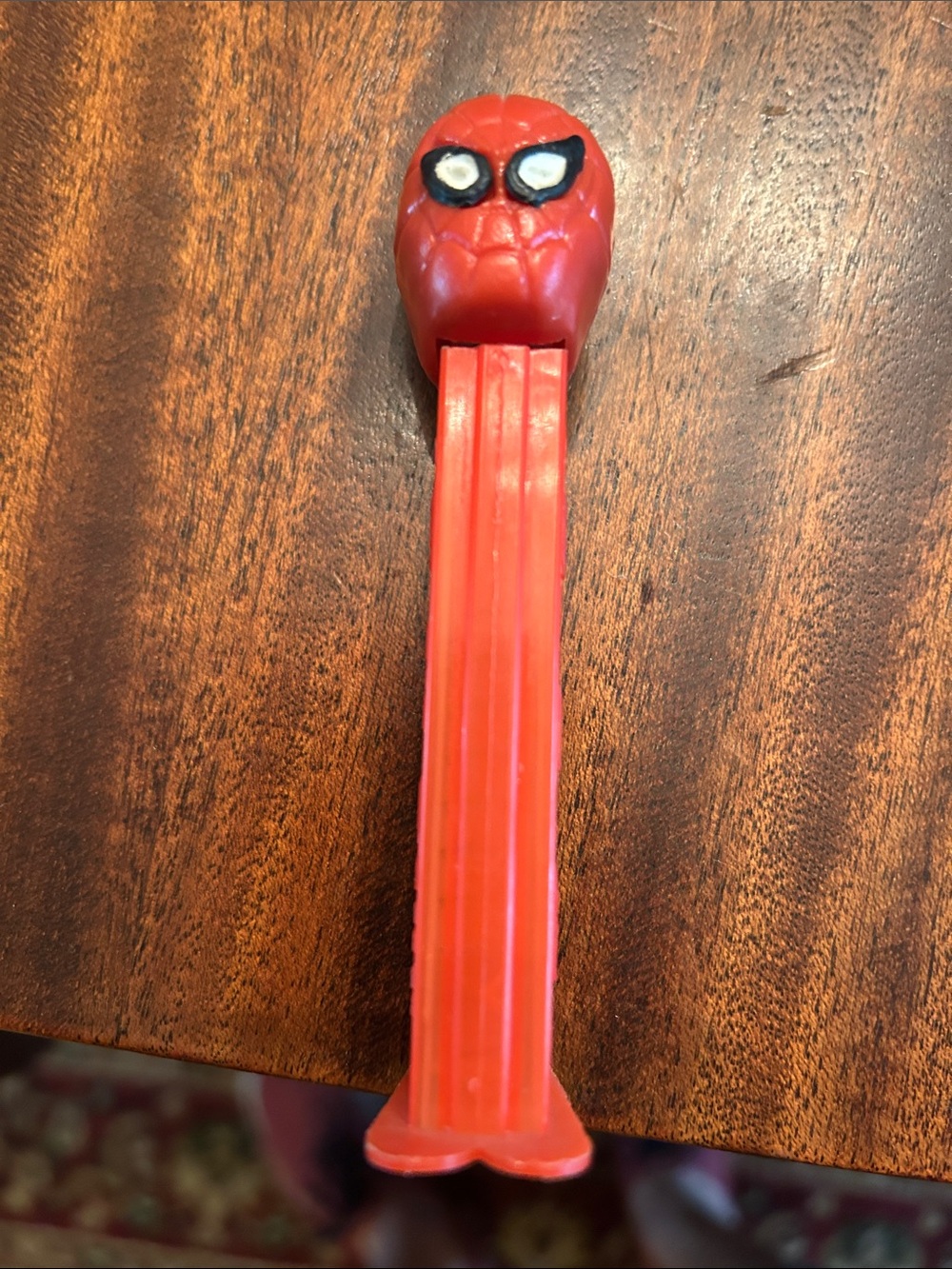 Vintage Spider-Man Pez Dispenser Made in Hong Kong 1978
